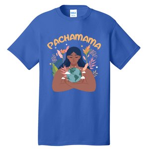 La Pachamama Indigenous Mother Earth Latino Quechua Aymara Gift Tall T-Shirt