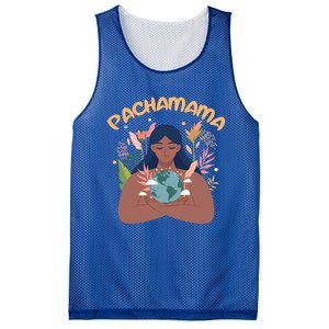 La Pachamama Indigenous Mother Earth Latino Quechua Aymara Gift Mesh Reversible Basketball Jersey Tank