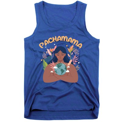 La Pachamama Indigenous Mother Earth Latino Quechua Aymara Gift Tank Top