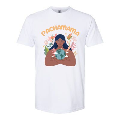 La Pachamama Indigenous Mother Earth Latino Quechua Aymara Gift Softstyle® CVC T-Shirt