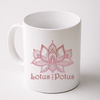 Lotus Potus In Red And Shades Coffee Mug