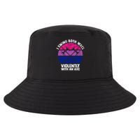 Lgbt Pride I Swing Both Ways Violently With An Axe Cool Comfort Performance Bucket Hat