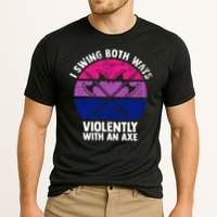 Lgbt Pride I Swing Both Ways Violently With An Axe Performance Shirt