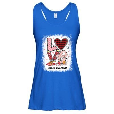 Love Pre K Teacher Happy Valentines Day Gift Ladies Essential Flowy Tank