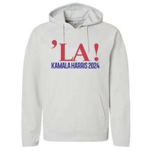 La President Kamala Harris 2024 Performance Fleece Hoodie