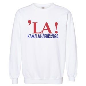 La President Kamala Harris 2024 Garment-Dyed Sweatshirt