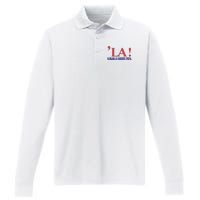 La President Kamala Harris 2024 Performance Long Sleeve Polo