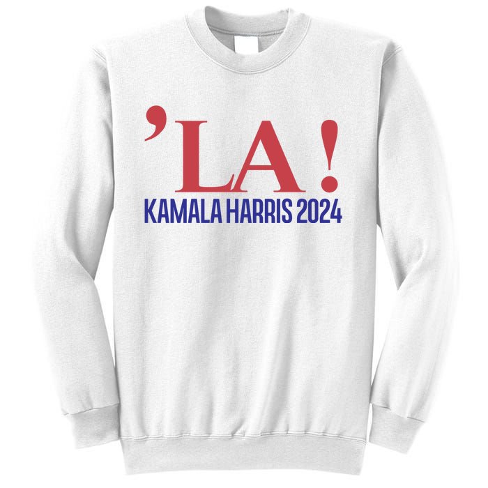 La President Kamala Harris 2024 Sweatshirt