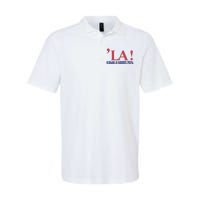 La President Kamala Harris 2024 Softstyle Adult Sport Polo