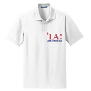 La President Kamala Harris 2024 Dry Zone Grid Polo