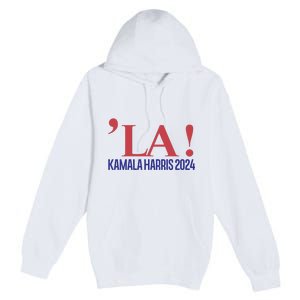 La President Kamala Harris 2024 Premium Pullover Hoodie