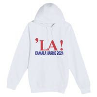 La President Kamala Harris 2024 Premium Pullover Hoodie