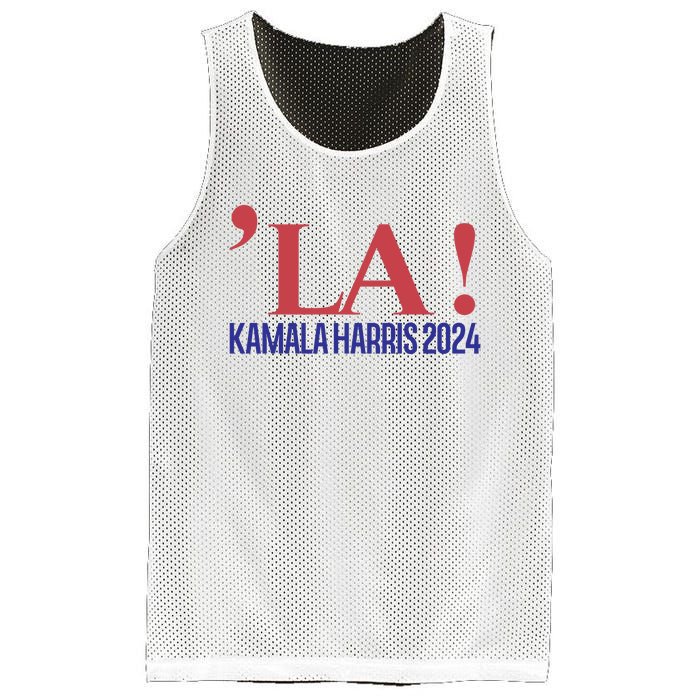 La President Kamala Harris 2024 Mesh Reversible Basketball Jersey Tank