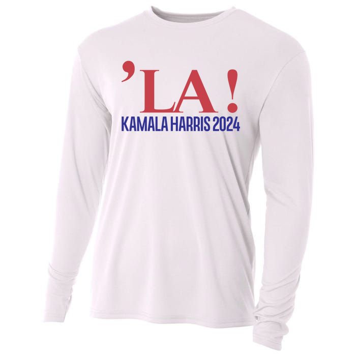 La President Kamala Harris 2024 Cooling Performance Long Sleeve Crew