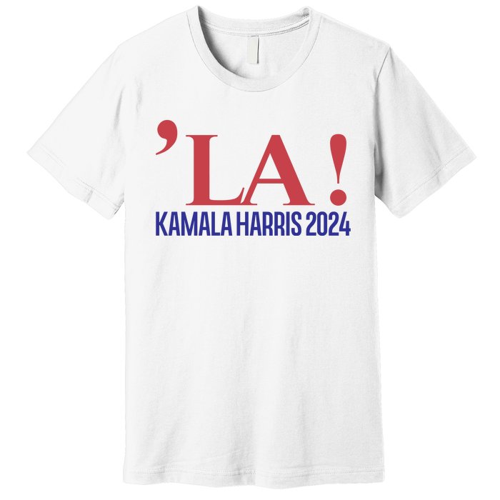 La President Kamala Harris 2024 Premium T-Shirt