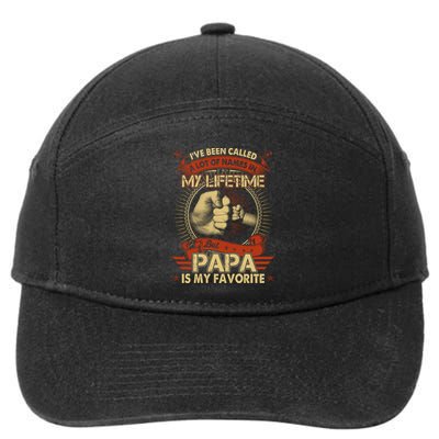 Lifetime Papa 7-Panel Snapback Hat