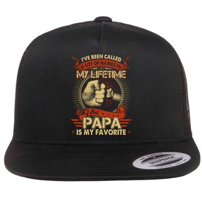 Lifetime Papa Flat Bill Trucker Hat