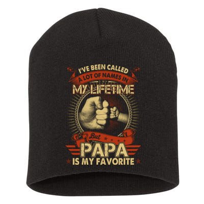 Lifetime Papa Short Acrylic Beanie