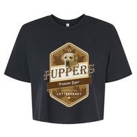 Letterkenny Puppers Lager Beer Bella+Canvas Jersey Crop Tee