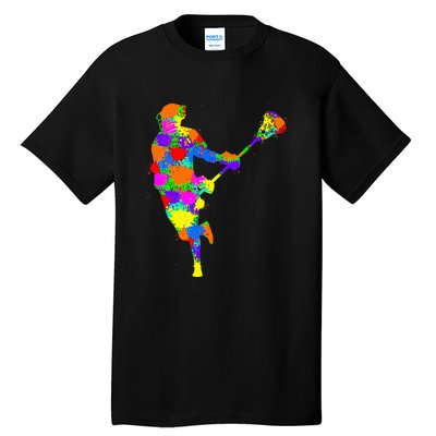 Lacrosse Player Tall T-Shirt