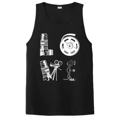 Love Photography Love Photography Camera Photographer Meaningful Gift PosiCharge Competitor Tank