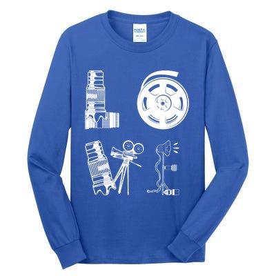 Love Photography Love Photography Camera Photographer Meaningful Gift Tall Long Sleeve T-Shirt