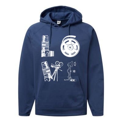 Love Photography Love Photography Camera Photographer Meaningful Gift Performance Fleece Hoodie