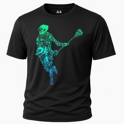 Lacrosse Player Performance Shirt