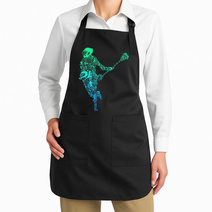 Lacrosse Player Apron