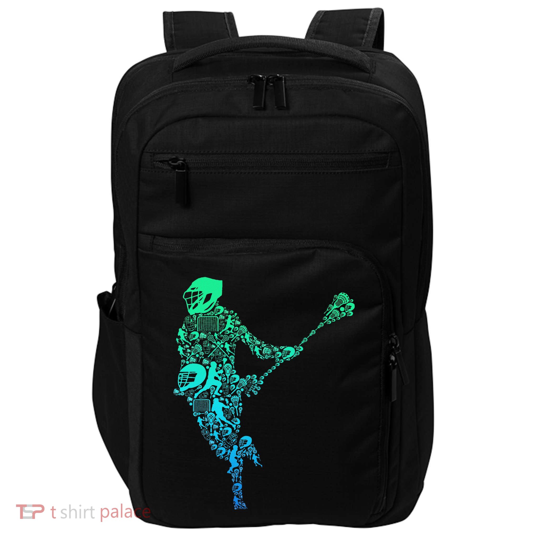 Lacrosse Player Impact Tech Backpack