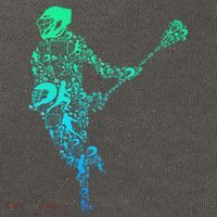 Lacrosse Player Cotton Canvas Backpack