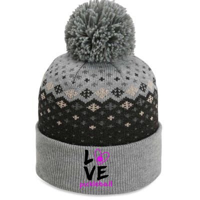 Love Pickleball The Baniff Cuffed Pom Beanie