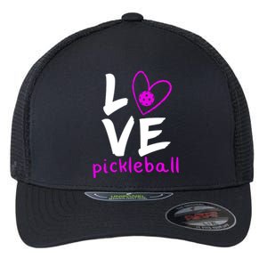 Love Pickleball Flexfit Unipanel Trucker Cap