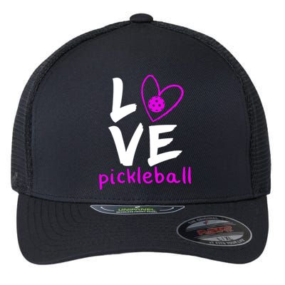 Love Pickleball Flexfit Unipanel Trucker Cap