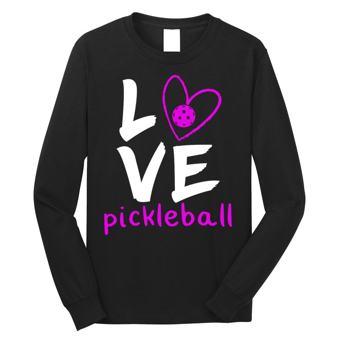 Love Pickleball Long Sleeve Shirt