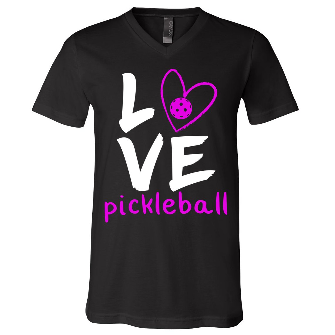 Love Pickleball V-Neck T-Shirt