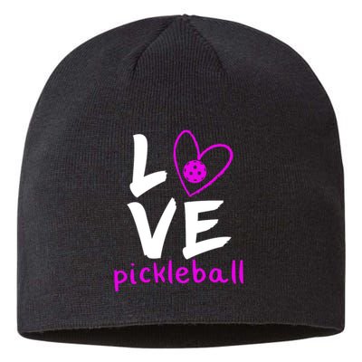 Love Pickleball Sustainable Beanie