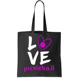 Love Pickleball Tote Bag