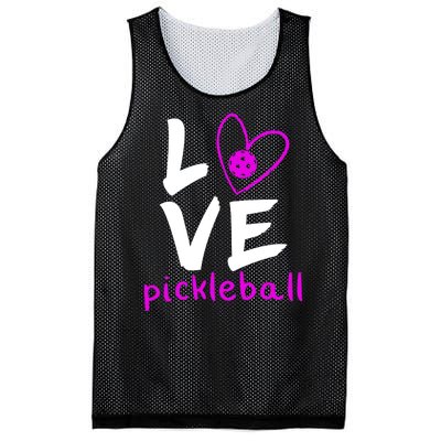 Love Pickleball Mesh Reversible Basketball Jersey Tank