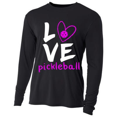Love Pickleball Cooling Performance Long Sleeve Crew