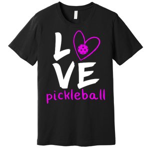 Love Pickleball Premium T-Shirt