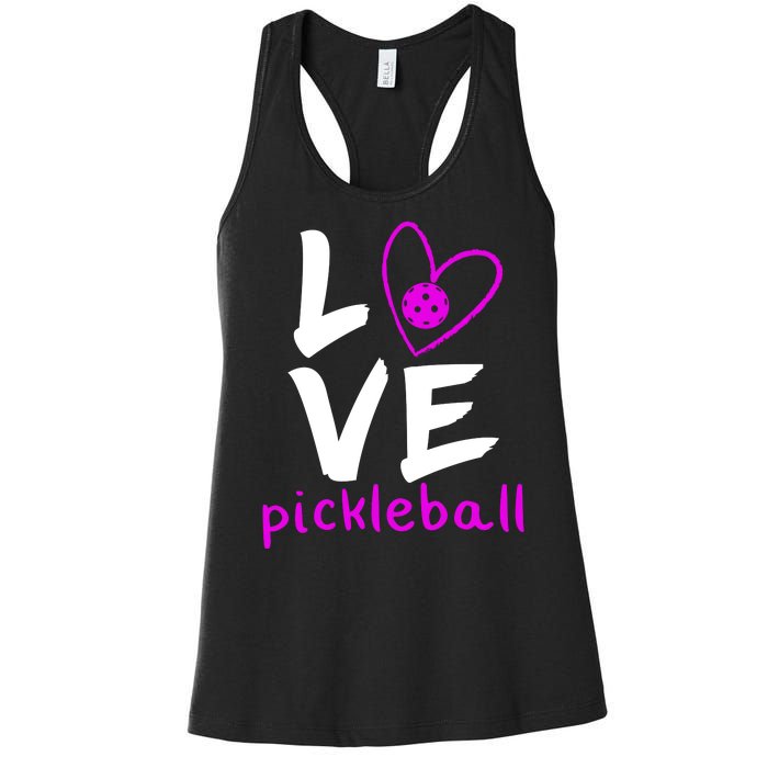 Love Pickleball Women's Racerback Tank