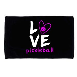 Love Pickleball Microfiber Hand Towel