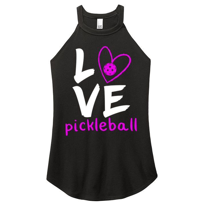 Love Pickleball Women's Perfect Tri Rocker Tank