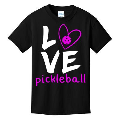 Love Pickleball Kids T-Shirt