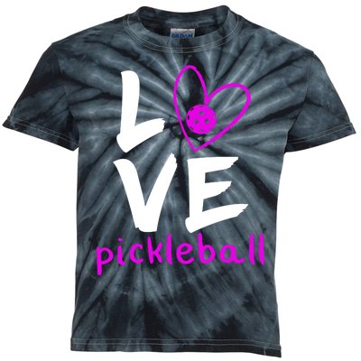 Love Pickleball Kids Tie-Dye T-Shirt