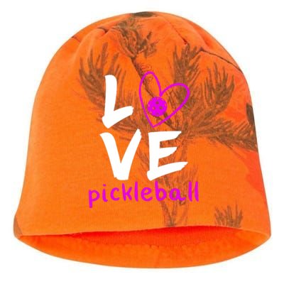 Love Pickleball Kati - Camo Knit Beanie