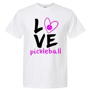 Love Pickleball Garment-Dyed Heavyweight T-Shirt