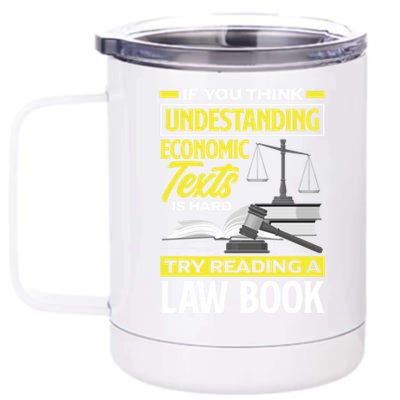 Lawyer Prosecutor Law Student Gift 12 oz Stainless Steel Tumbler Cup