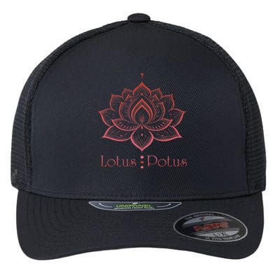 Lotus Potus Lotus For Potus Flexfit Unipanel Trucker Cap